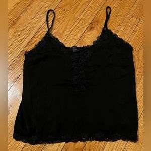 Forever 21 satin lace tank top - size medium